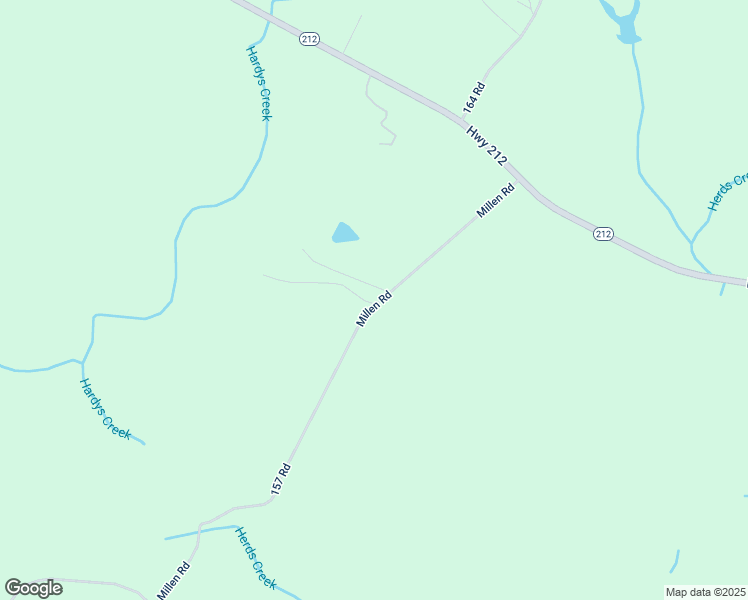 map of restaurants, bars, coffee shops, grocery stores, and more near 685 Millen Road in Monticello
