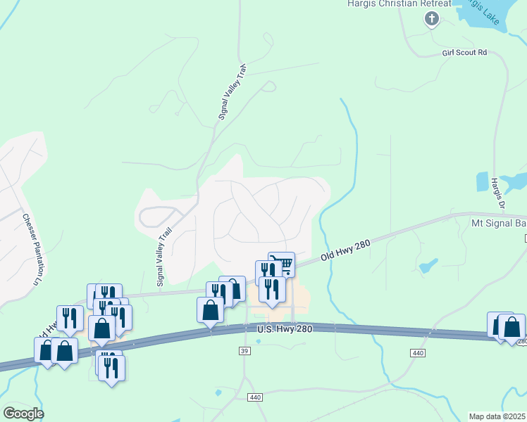 map of restaurants, bars, coffee shops, grocery stores, and more near 177 Polo Field Way in Chelsea