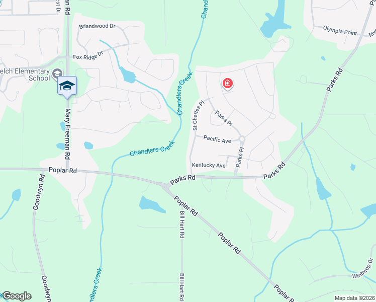 map of restaurants, bars, coffee shops, grocery stores, and more near 30 Saint Charles Place in Sharpsburg