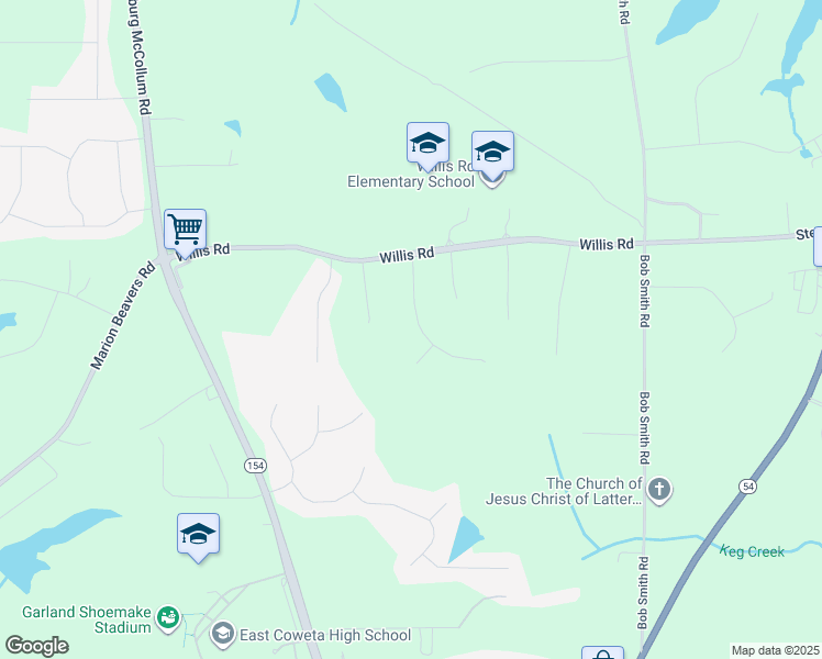 map of restaurants, bars, coffee shops, grocery stores, and more near 89 Saint James Place in Sharpsburg