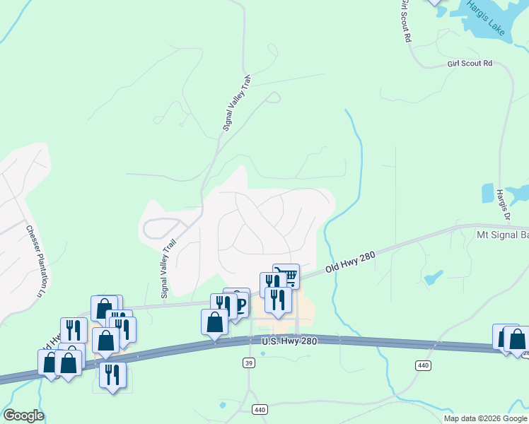 map of restaurants, bars, coffee shops, grocery stores, and more near 177 Polo Field Way in Chelsea