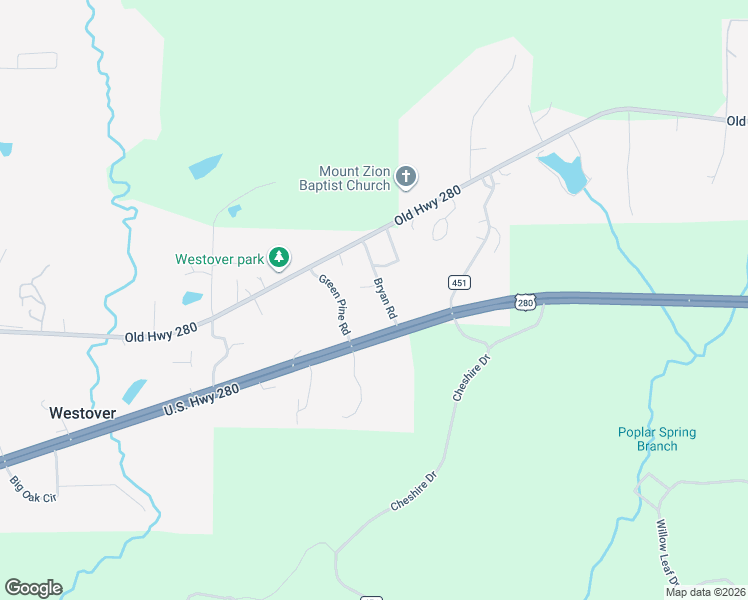 map of restaurants, bars, coffee shops, grocery stores, and more near 87 Bryan Road in Sterrett