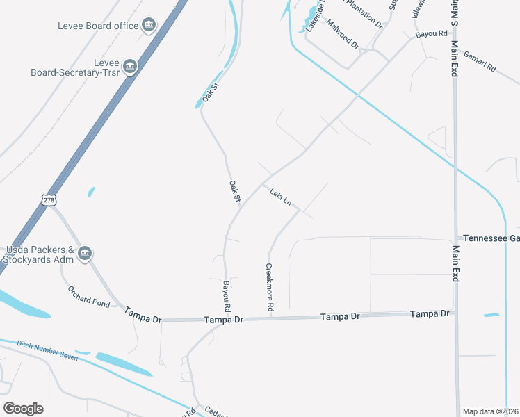 map of restaurants, bars, coffee shops, grocery stores, and more near 106 Creekmore Road in Greenville