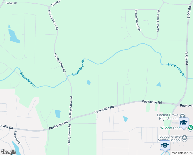 map of restaurants, bars, coffee shops, grocery stores, and more near 141 Carols Lane in Locust Grove