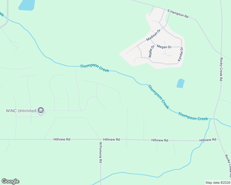 map of restaurants, bars, coffee shops, grocery stores, and more near 823 Smallwood Trace in Hampton