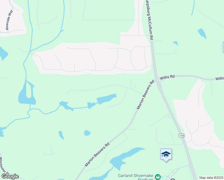map of restaurants, bars, coffee shops, grocery stores, and more near 80 Oak Ridge Drive in Sharpsburg