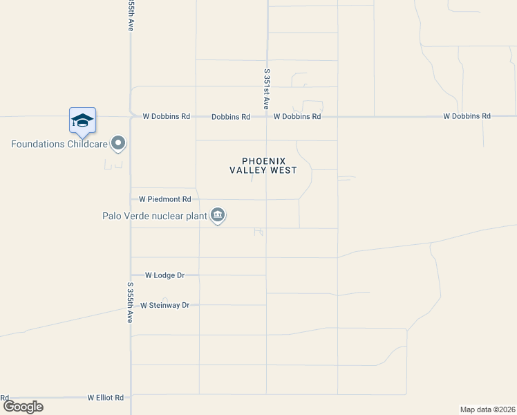 map of restaurants, bars, coffee shops, grocery stores, and more near 35101 West Piedmont Road in Arlington