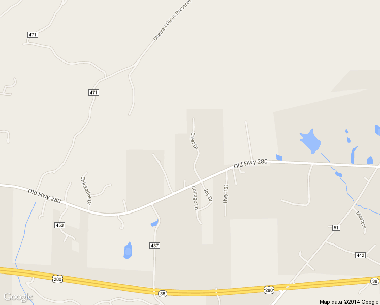 map of restaurants, bars, coffee shops, grocery stores, and more near 129 Crest Drive in Sterrett