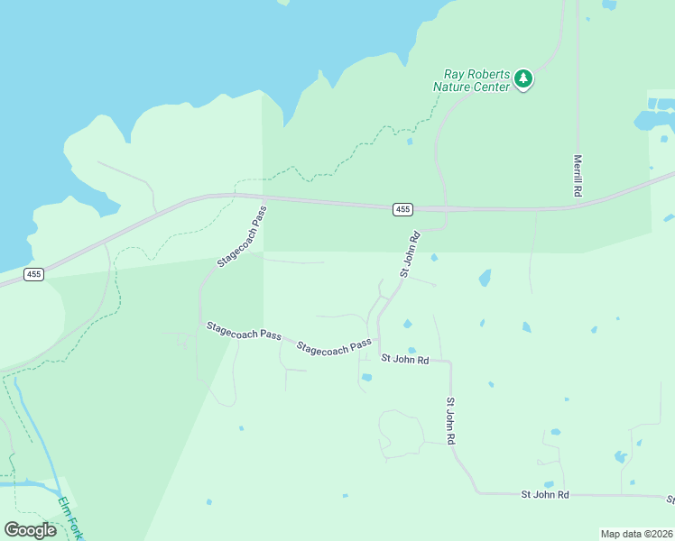 map of restaurants, bars, coffee shops, grocery stores, and more near 6436 Valley Creek in Pilot Point