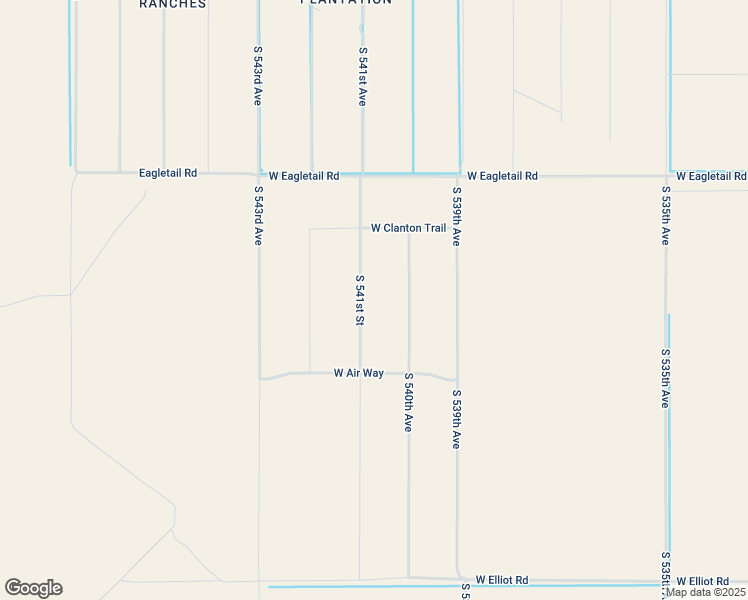 map of restaurants, bars, coffee shops, grocery stores, and more near 9600 South 541st Avenue in Tonopah