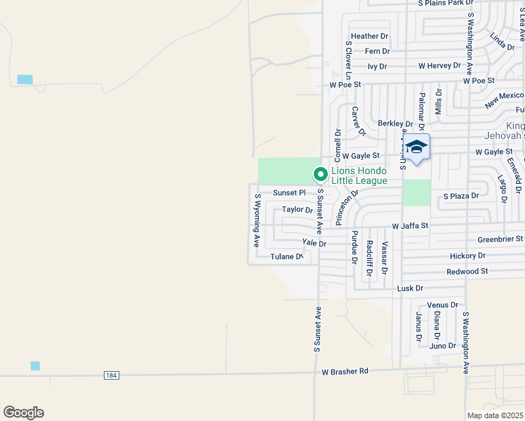 map of restaurants, bars, coffee shops, grocery stores, and more near 2849-2991 S Wyoming Ave in Roswell