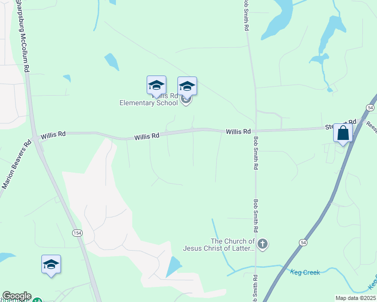 map of restaurants, bars, coffee shops, grocery stores, and more near 45 Chemin Place in Sharpsburg