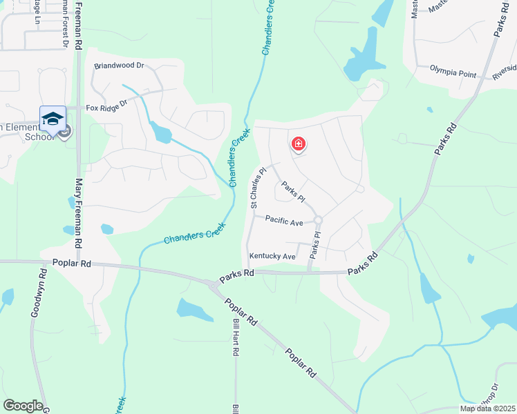 map of restaurants, bars, coffee shops, grocery stores, and more near 69 Saint Charles Place in Sharpsburg