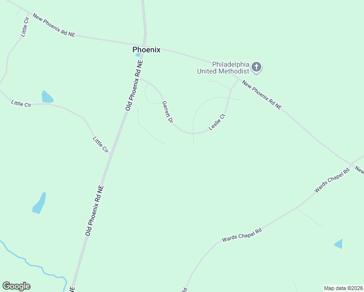 map of restaurants, bars, coffee shops, grocery stores, and more near 104 Leslie Ct in Eatonton