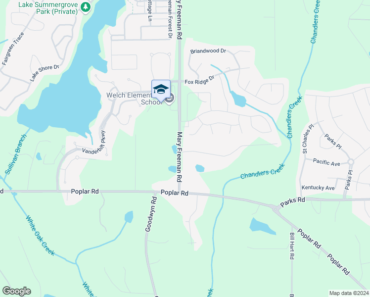 map of restaurants, bars, coffee shops, grocery stores, and more near 16 Huntington Court in Newnan