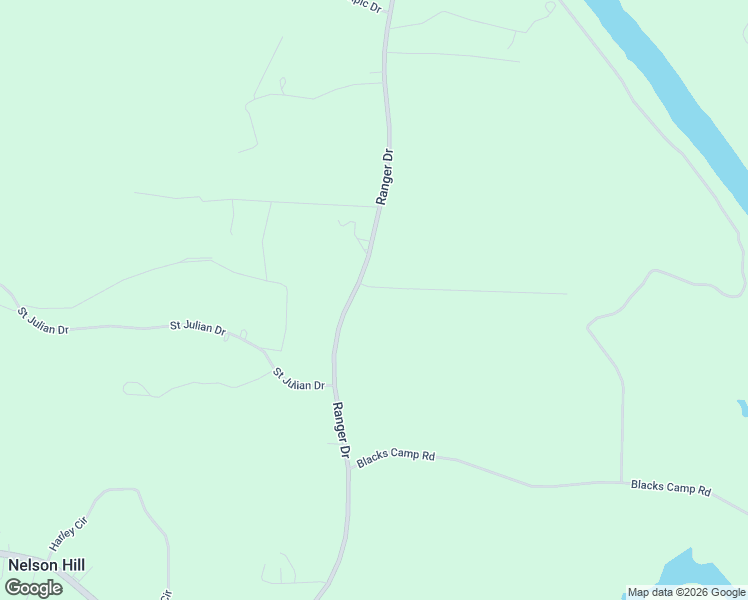 map of restaurants, bars, coffee shops, grocery stores, and more near 106 Airborne Way in Cross