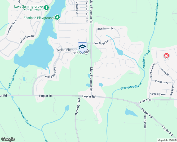 map of restaurants, bars, coffee shops, grocery stores, and more near 140 Mary Freeman Road in Newnan