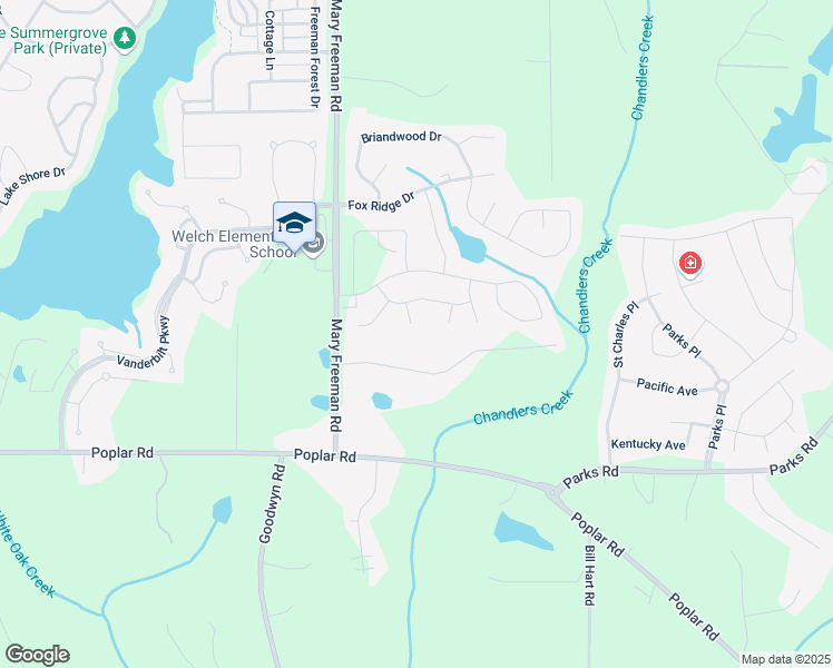 map of restaurants, bars, coffee shops, grocery stores, and more near 19 Boyd Point in Newnan