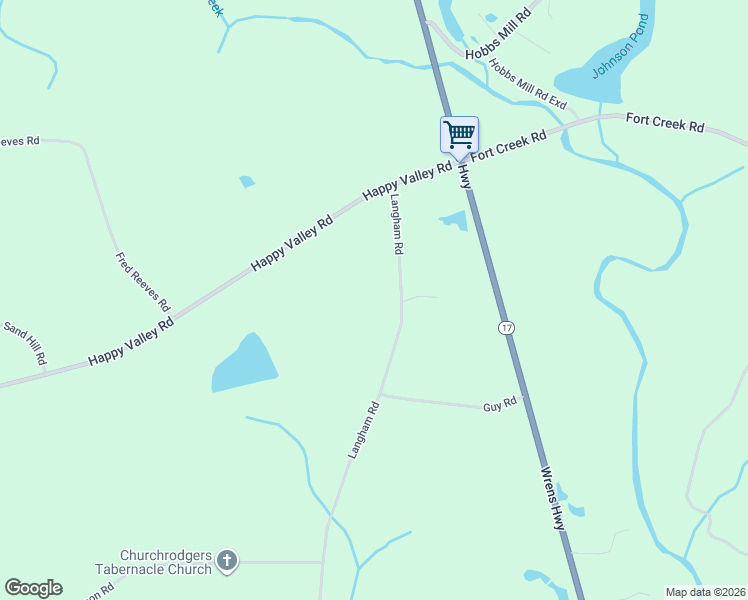 map of restaurants, bars, coffee shops, grocery stores, and more near 4371 Langham Road in Thomson