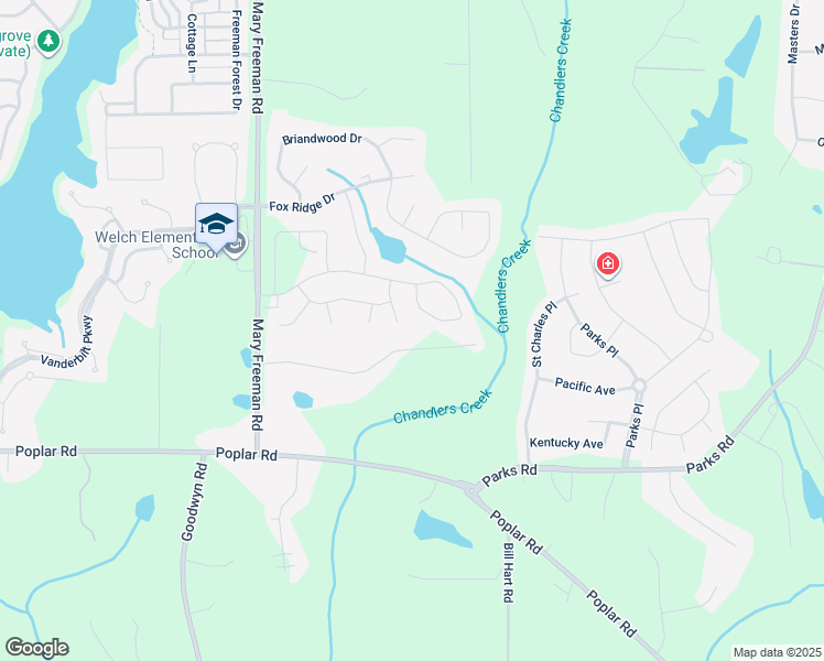 map of restaurants, bars, coffee shops, grocery stores, and more near 33 McGregor Cove in Newnan