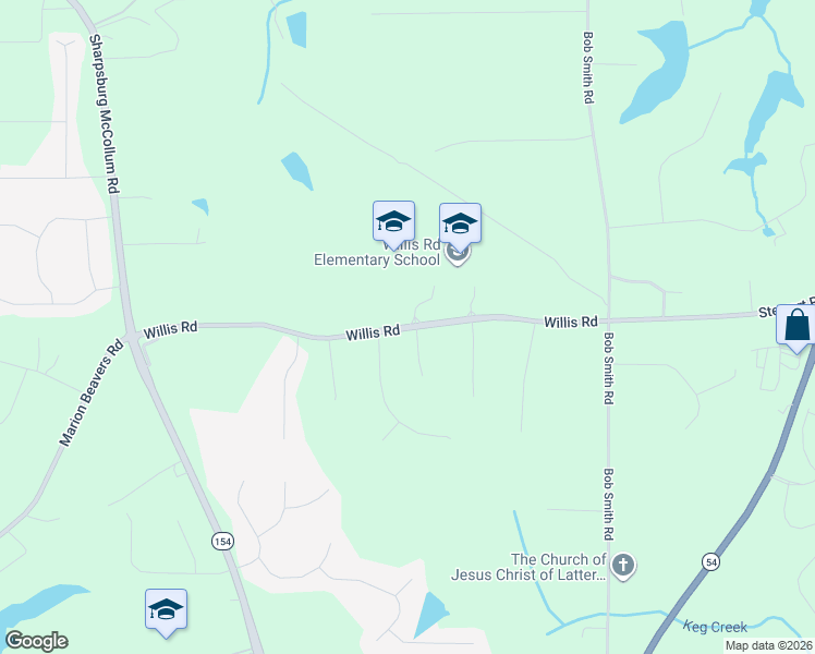 map of restaurants, bars, coffee shops, grocery stores, and more near 328-370 Willis Road in Sharpsburg