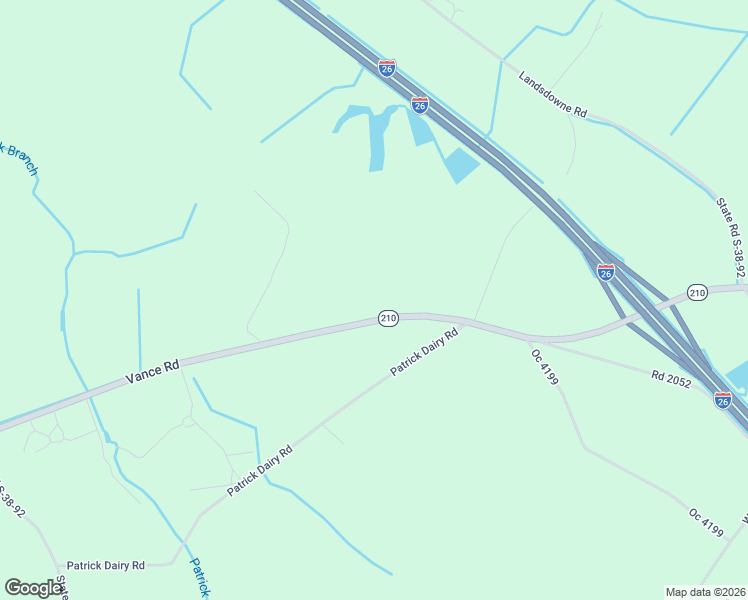 map of restaurants, bars, coffee shops, grocery stores, and more near 5660 Vance Road in Bowman