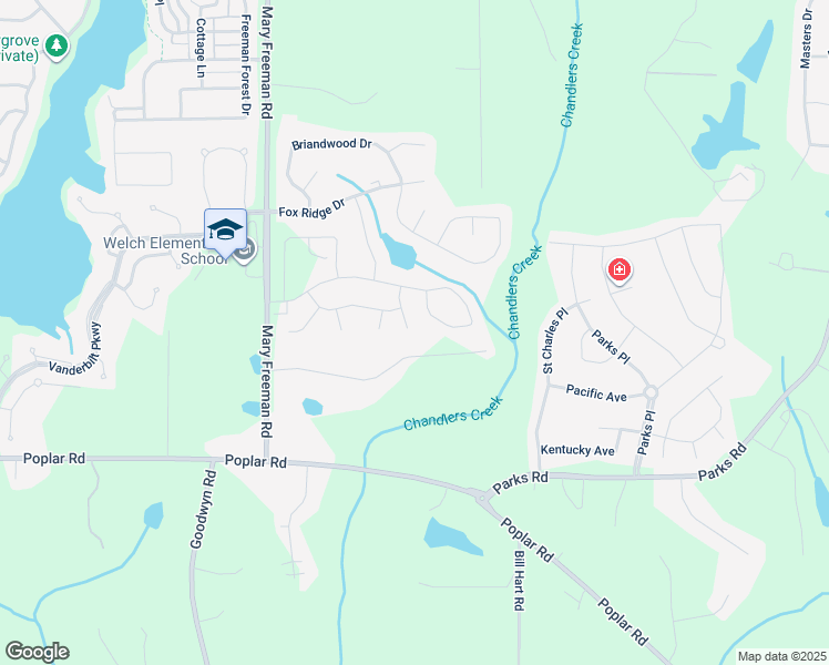 map of restaurants, bars, coffee shops, grocery stores, and more near 33 McGregor Cove in Newnan