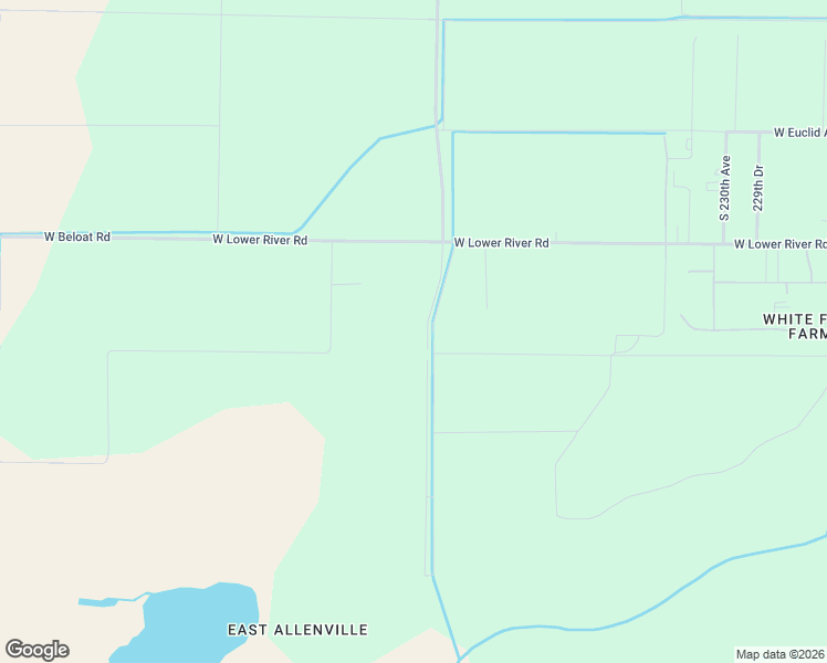 map of restaurants, bars, coffee shops, grocery stores, and more near South Watson Road in Buckeye