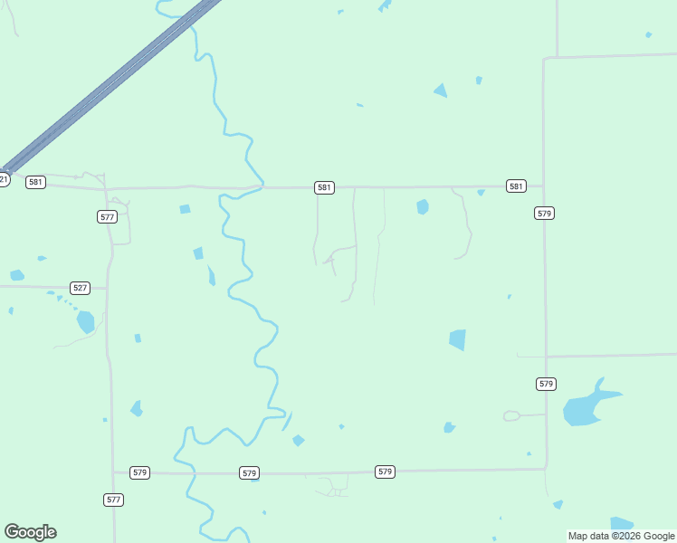 map of restaurants, bars, coffee shops, grocery stores, and more near 9530 County Road 581 in Anna