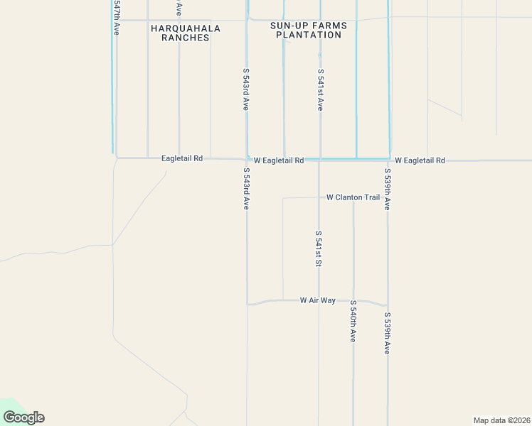 map of restaurants, bars, coffee shops, grocery stores, and more near 9413 South 543rd Avenue in Tonopah