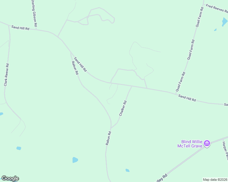 map of restaurants, bars, coffee shops, grocery stores, and more near 4304 Sand Hill Road in Thomson