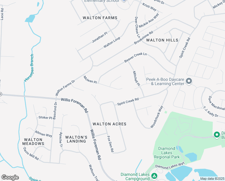 map of restaurants, bars, coffee shops, grocery stores, and more near 1923 Mclean Place in Hephzibah