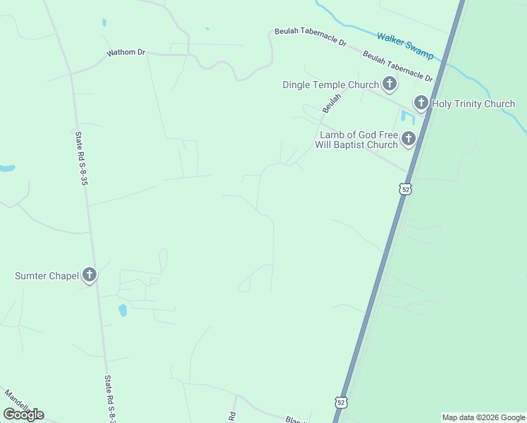map of restaurants, bars, coffee shops, grocery stores, and more near 512 Trinity Church Road in Saint Stephen
