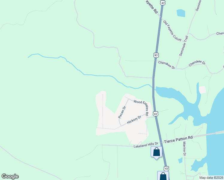 map of restaurants, bars, coffee shops, grocery stores, and more near 15283 Loblolly Court in Northport