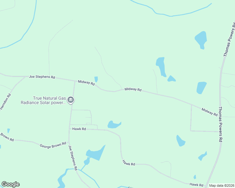 map of restaurants, bars, coffee shops, grocery stores, and more near 452 Midway Road in Newnan