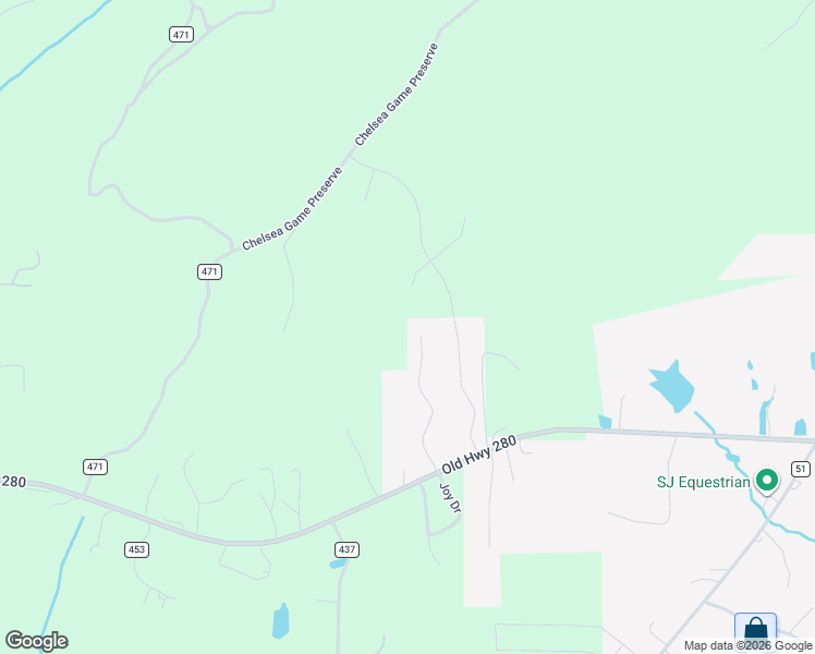 map of restaurants, bars, coffee shops, grocery stores, and more near 169 Crest Drive in Sterrett