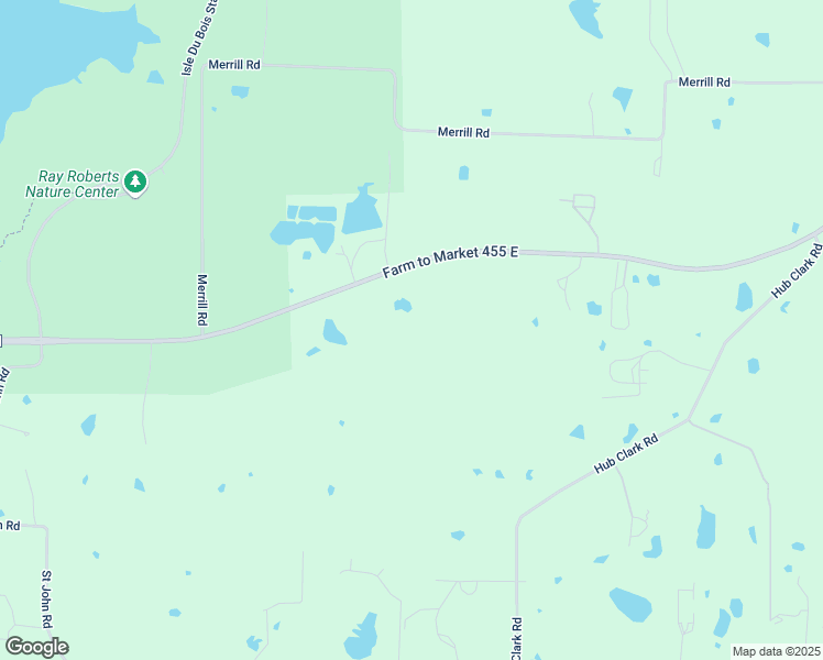 map of restaurants, bars, coffee shops, grocery stores, and more near 7900 Fm 455 West in Sanger