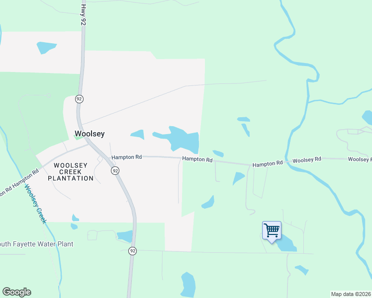 map of restaurants, bars, coffee shops, grocery stores, and more near 350 Hampton Road in Fayetteville