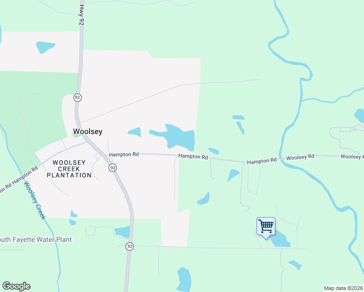 map of restaurants, bars, coffee shops, grocery stores, and more near 350 Hampton Road in Fayetteville