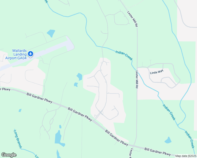 map of restaurants, bars, coffee shops, grocery stores, and more near 1051 Eagles Brooke Drive in Locust Grove
