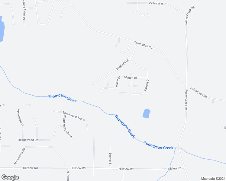 map of restaurants, bars, coffee shops, grocery stores, and more near 175 Kyndal Drive in Hampton