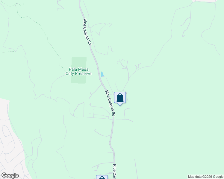 map of restaurants, bars, coffee shops, grocery stores, and more near 101 Rice Canyon Road in Fallbrook