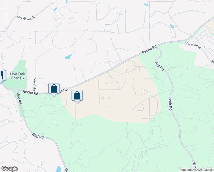 map of restaurants, bars, coffee shops, grocery stores, and more near 1675 Colina Vista in Fallbrook