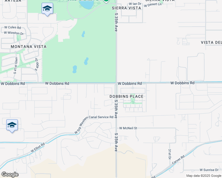 map of restaurants, bars, coffee shops, grocery stores, and more near in Phoenix