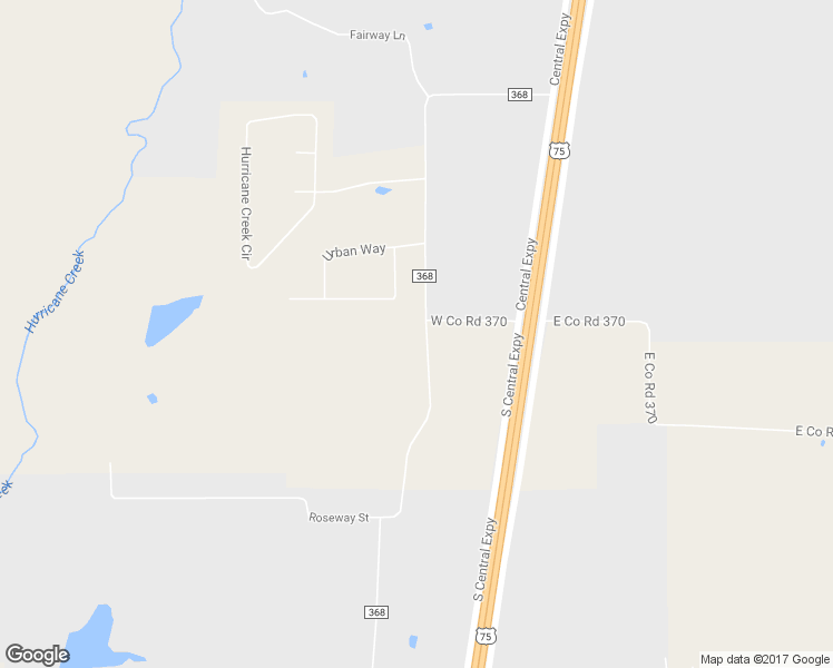 map of restaurants, bars, coffee shops, grocery stores, and more near 10847 County Road 368 in Anna