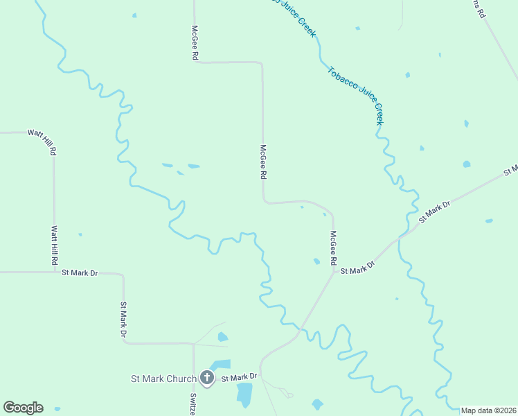 map of restaurants, bars, coffee shops, grocery stores, and more near 2681 McGee Road in Starkville