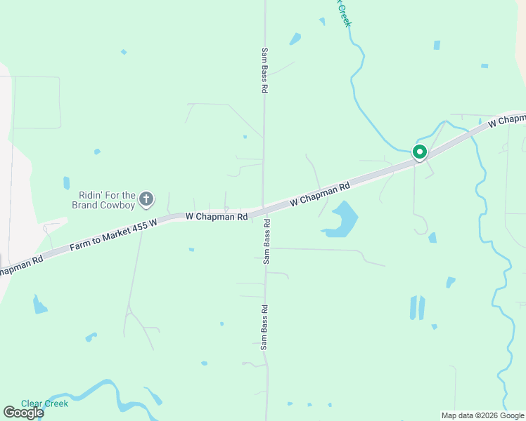 map of restaurants, bars, coffee shops, grocery stores, and more near 8775 Sam Bass Road in Sanger