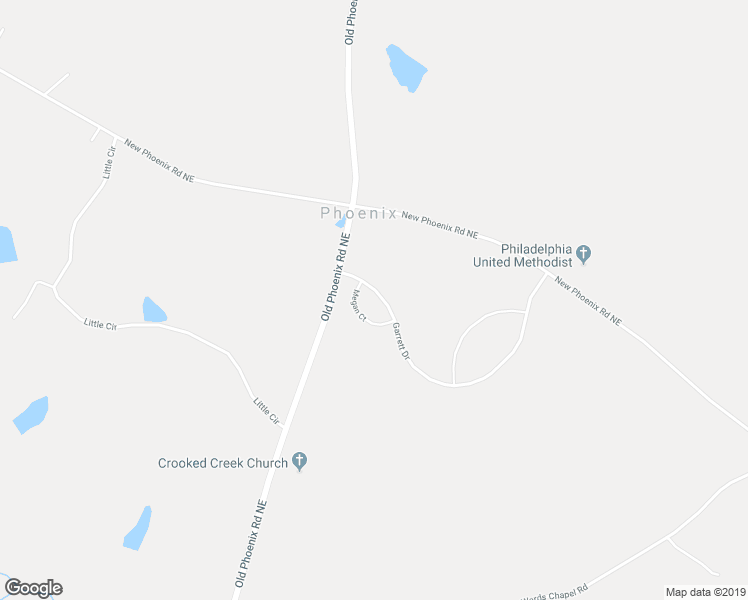 map of restaurants, bars, coffee shops, grocery stores, and more near 175 Garrett Drive in Eatonton