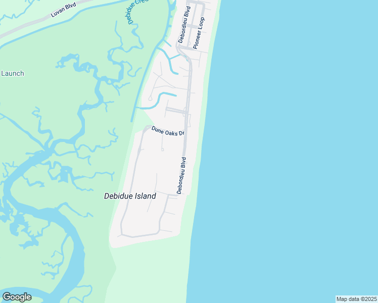 map of restaurants, bars, coffee shops, grocery stores, and more near 1229 Debordieu Boulevard in Georgetown