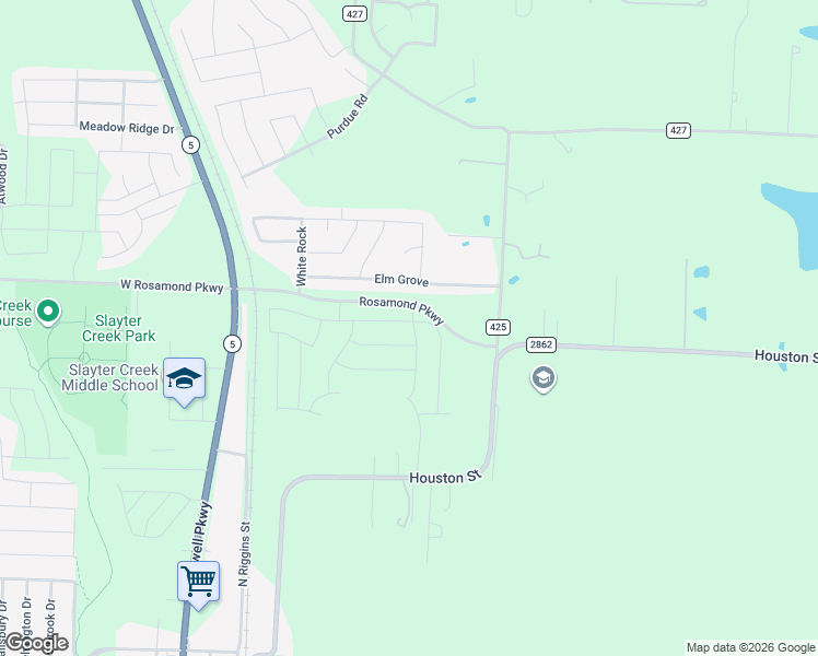 map of restaurants, bars, coffee shops, grocery stores, and more near 529 Waterhouse Lake Drive in Anna